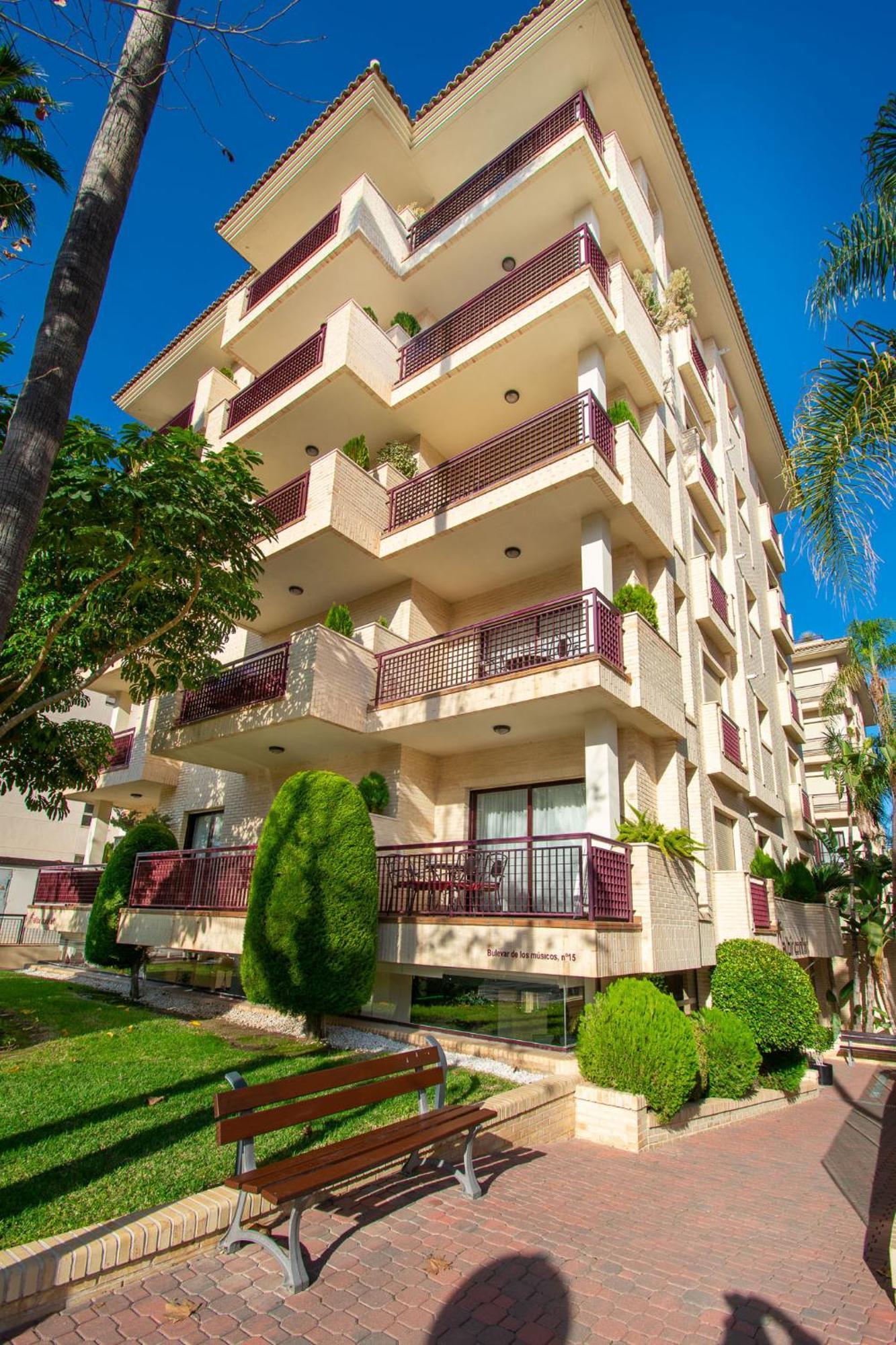 אלביר Apartamentos Albir Confort 3 Dormitorios מראה חיצוני תמונה